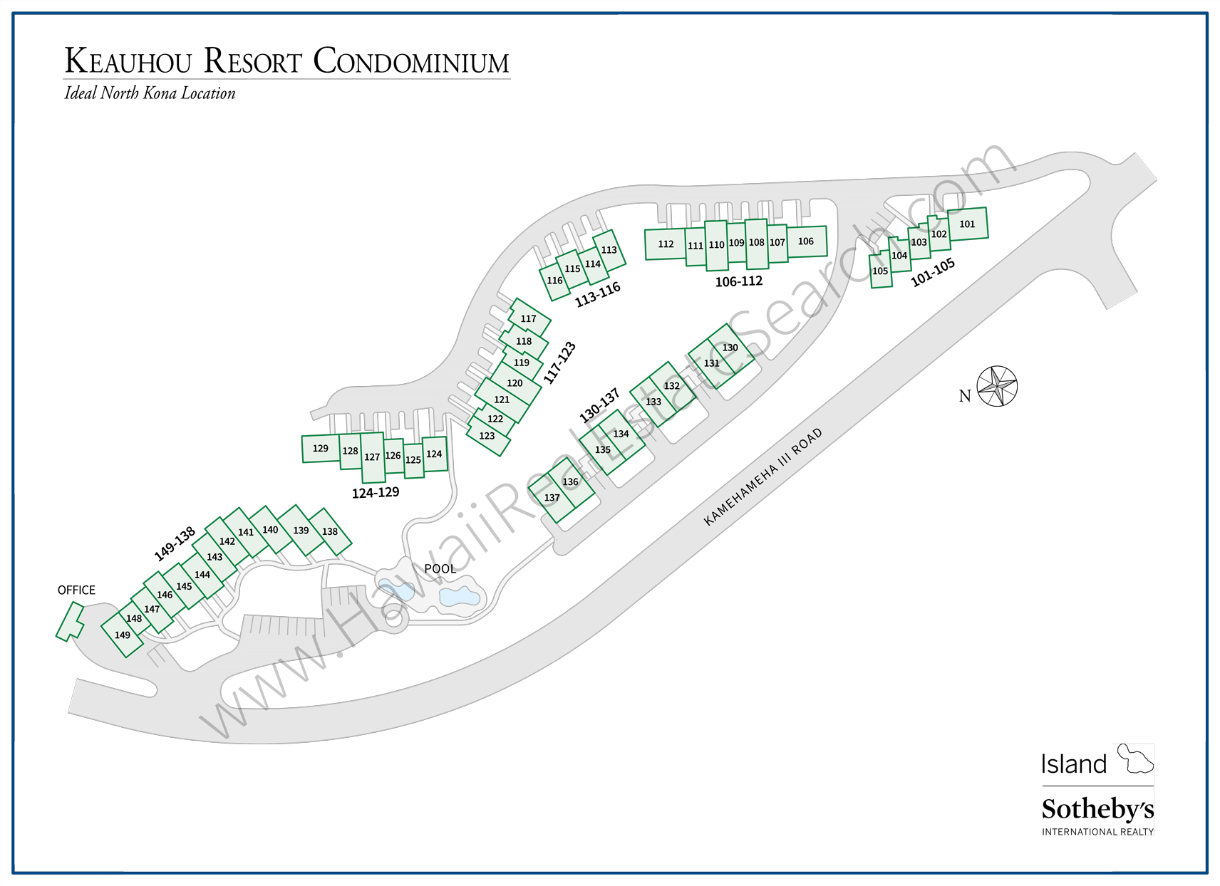 Keauhou Resort Map
